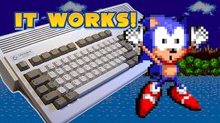 SONIC: playable on real Amiga hardware for the first time (somewhat)