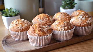 Delicious cherry muffins! Very tasty and quick recipe!