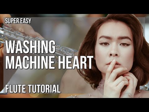 초간단: Mitski의 Washing Machine Heart를 플루트로 연주하는 방법(튜토리얼)