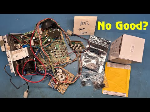25" K7000 Arcade Monitor Repair - Blowing Fuses #18 - Bad "New" Parts?