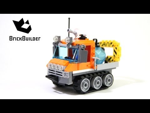 Vidéo LEGO City 60033 : Le véhicule à chenille arctique