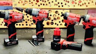 Milwaukee Fuel M-12 Gen # 3 Hammer drill & impact driver Review and Comparison, M-12 Gen # 2