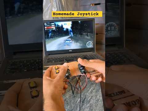Homemade Arduino Joystick for Games #shorts #joystickplay #arduino #dirtrally2 #forzahorizon5 #ets2