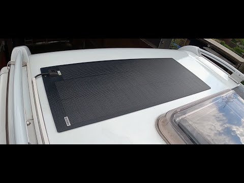 Wohnmobil Solar Erweiterung und neue Klebetechnik bei Wattstunde ActiveWire Modulen