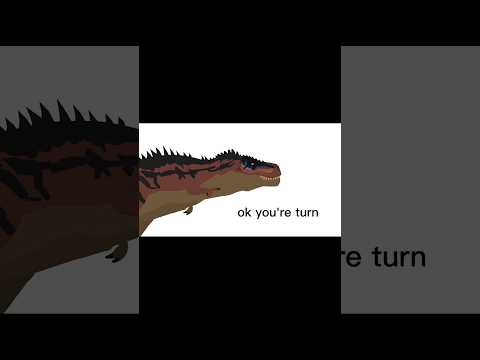 what the tarbosaurus could've sounded like..💀#sticknodes #dinosaur #jurassicworld