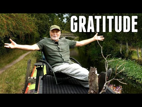 GRATITUDE - Narrowboat inspired by Nature - VLOG 108