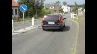 preview picture of video 'Horizontal roadway deflection in Sweden'