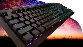 The Mechanical KeyBoard That Thinks It's A Firework Display! Ajazz AK60 Gaming Keyboard Review !