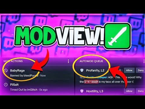 Twitch Mod View - Moderator Dashboard Walk-Through