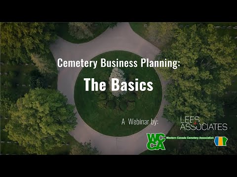 Cemetery Business Planning : The Basics