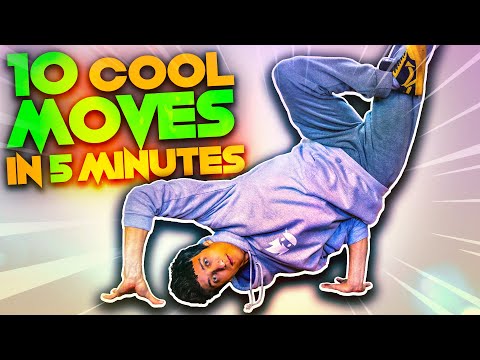10 EASY BREAK DANCE MOVES in Under 5 Minutes