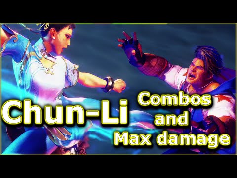 Chun li basic bread and butter combos and max damage punish Street Fighter 6 guide