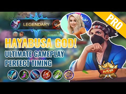 Hayabusa God Gameplay: 80% Win Rate and Top 12 Global | Pro Hayabusa is real by Raizen | MLBB