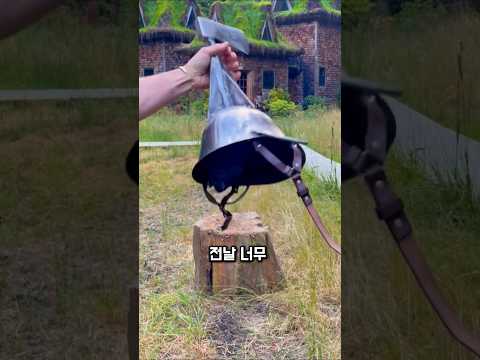 장작 자르는 천재적인 방법들