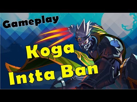 Paladins Patch 2.01 PTS - Koga is OP, Insta Ban | Koga Skewer Build Gameplay