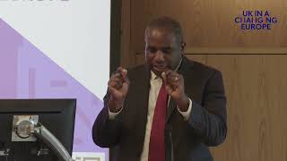Annual Conference 2022: The World Beyond Brexit. Keynote: David Lammy MP