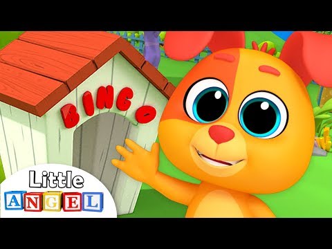 BINGO le Chien | Comptine pour enfants par Little Angel - Français