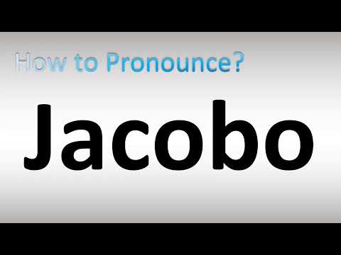 How to Pronounce Jacobo