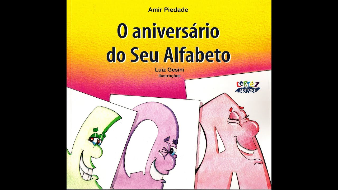 O aniversário do Seu alfabeto