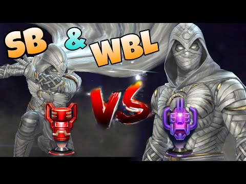 MOON KNIGHT - CTPE vs RAGE..!! WBL & SQUAD BATTLE COMPARISON // MARVEL FUTURE FIGHT // MFF // F2P
