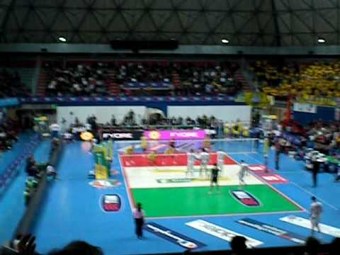 TRENTO-MODENA 3-0 Volley A1 Coppa Italia 2010 - 1/2 finale