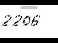 Numbers 1 To 5000 Solotype Font