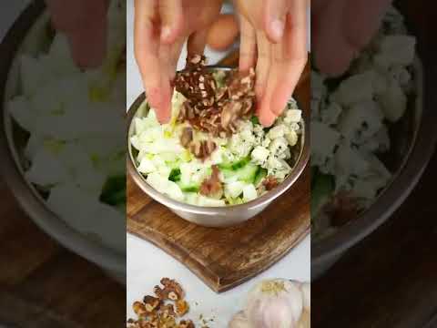 Recette Salade d’endives, pommes et roquefort