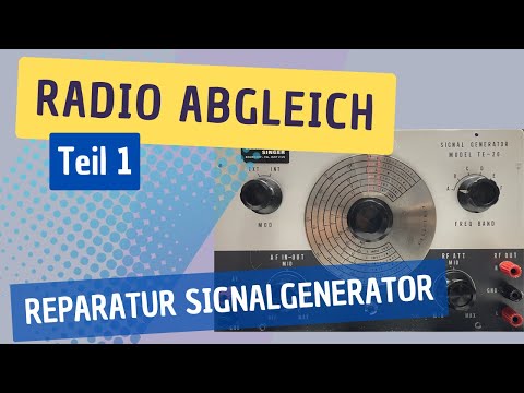 Reparatur Signalgenerator - Abgleich Teil 1