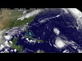 Satellite Animation Tracking Category 5 Hurricane Irma