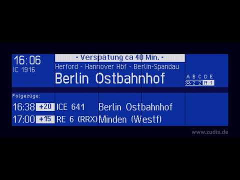Platform announcements [Blechelse] Bielefeld Hbf Part 2
