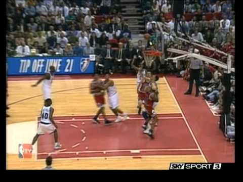 1997 Playoffs G3 Bullets-Bulls cd1
