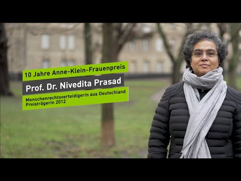 Prof. Dr. Nivedita Prasad - 10 Jahre Anne-Klein-Frauenpreis