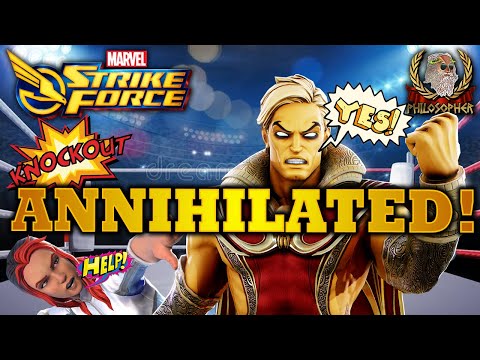 Infinity Watch Destroys Heroes for Hire! - T4 and ISO Discussion - Marvel Strike Force - MSF