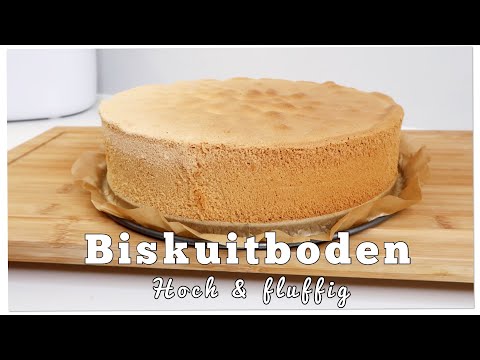Sponge cake base recipe | for up to 3 cake bases | high & fluffy - 26cm & 17cm springform pan