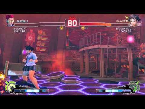 SSF4: include (Viper) VS BIGDANMUL (Makoto)