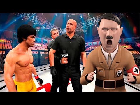 UFC 4 | Bruce Lee vs.ADOLF HITLER(EA Sports UFC 4)