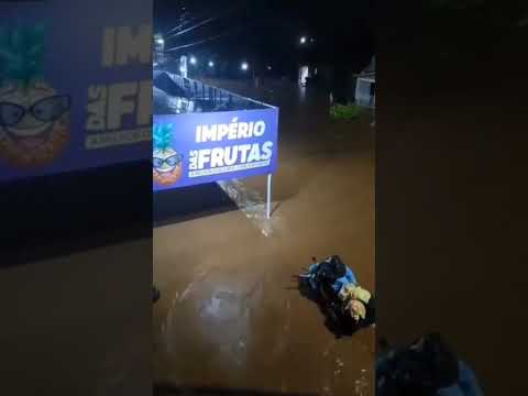 Massive flooding due to heavy rains in Tres Coroas, Rio Grande do Sul, #brazil 🇧🇷 #news (02.05.2024)