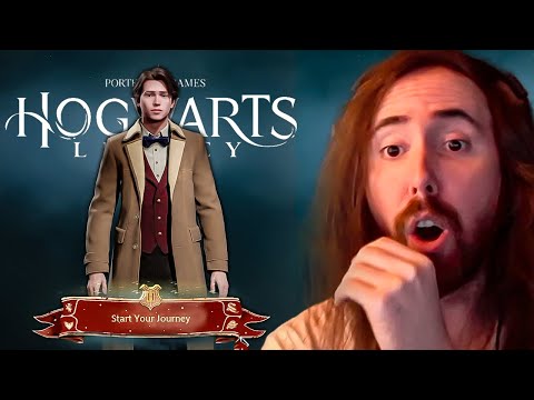 Asmongold Plays Hogwarts Legacy for the First Time
