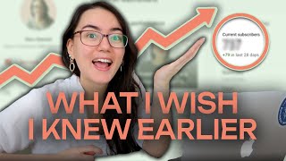 6 month youtube review // the good, the bad & the lessons learned