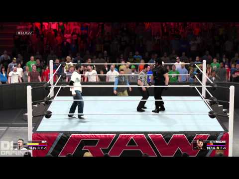 WWE2K15 My Career Mode (PS4/60fps) pt100 - AMAZING Match w/Seth Rollins! MOTY?
