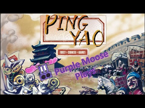 Purple Moose Plays...Pingyao (solo) - Kickstarter Preview