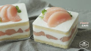 복숭아 케이크 만들기 : Peach Cake Recipe | Cooking tree