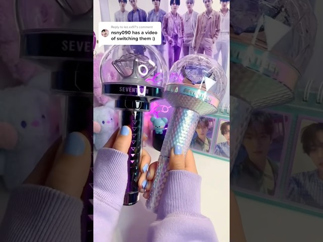 Vídeo relacionado con COSYPOSY Seventeen Official Light Stick Ver.3 + 1 Miniature Keyring