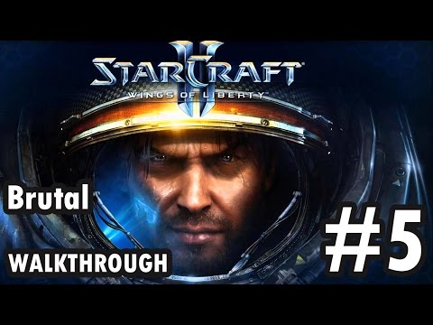 Starcraft 2: Wings of Liberty - Campaign - Brutal - Mission 5: Smash and grab (Walkthrough)