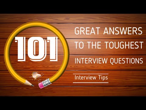 🎯 101 Great Answers to the Toughest Interview Questions