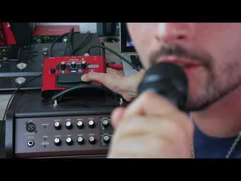 Boss VE-2 double 3 voices (natural + 2 voices simultaneously)