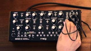 Moog Mother-32 Demo