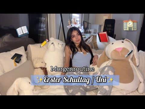 First day of school / university morning routine✨🦋