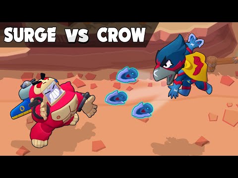 SURGE 1vs1 CROW | Brawl Stars