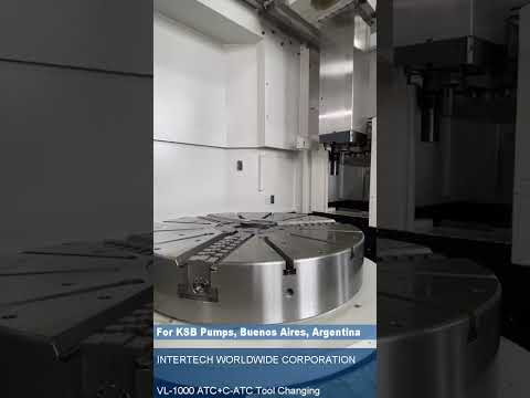 INTERTECH -VL 1000ATC+C (No.4600) ATC Tool Changing 230609